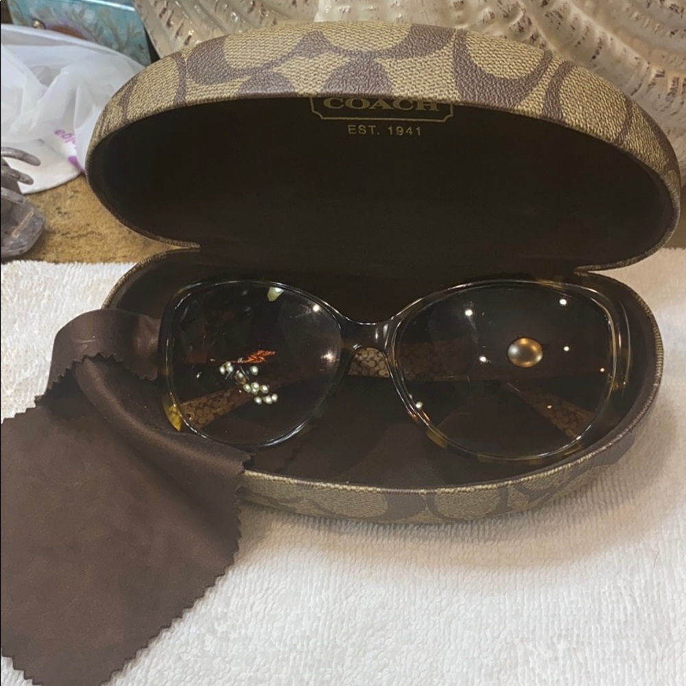 Authentic Coach sunglasses